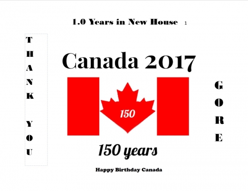 Happy 150th Canada Day Gore Brothers!